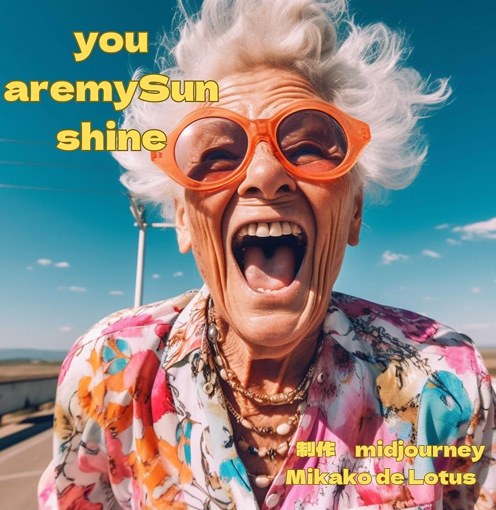 AI写真集 ミッドジャーニー（Midjourney）で作った〜満面の笑顔