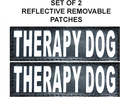 Miniatura 4 de Terapia perro malla chaleco arnés Cool Comfort nylon para perros pequeño medio compra viene con 2 parches reflectantes para perros extraíbles