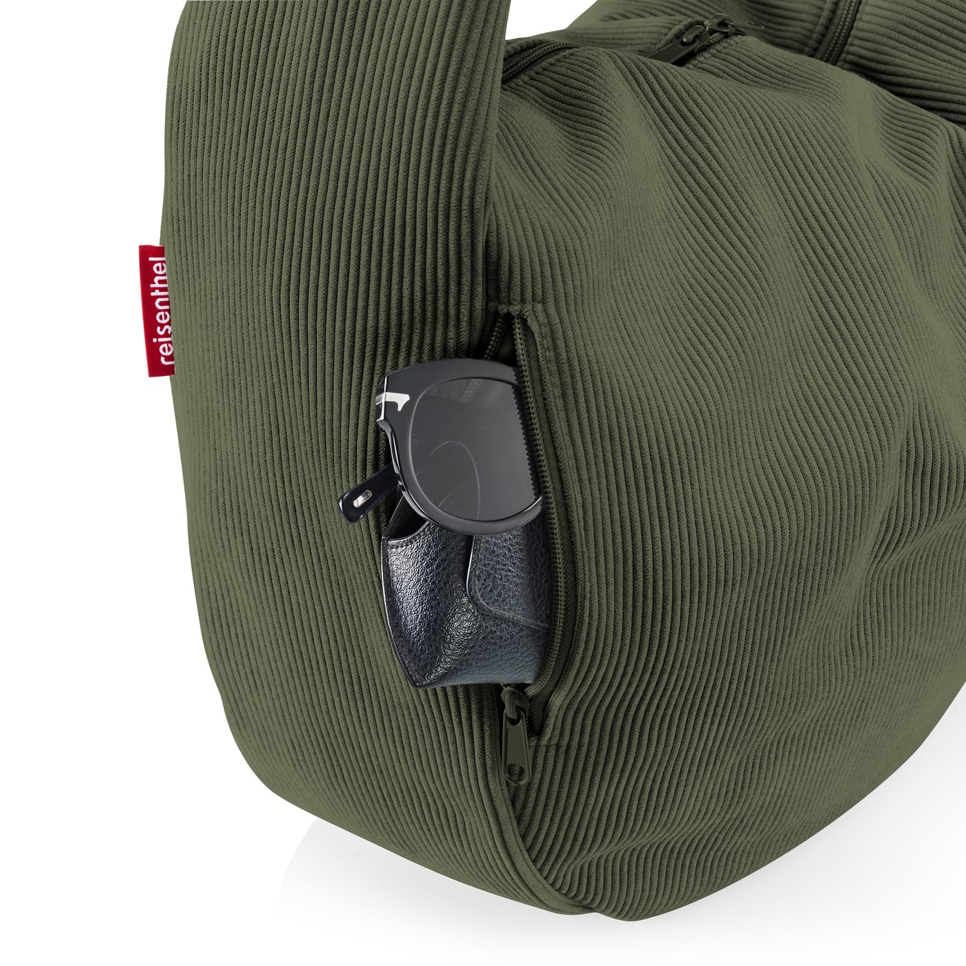 reisenthel moon bag cord dark matcha - Praktische Umhängetasche – Bild 7