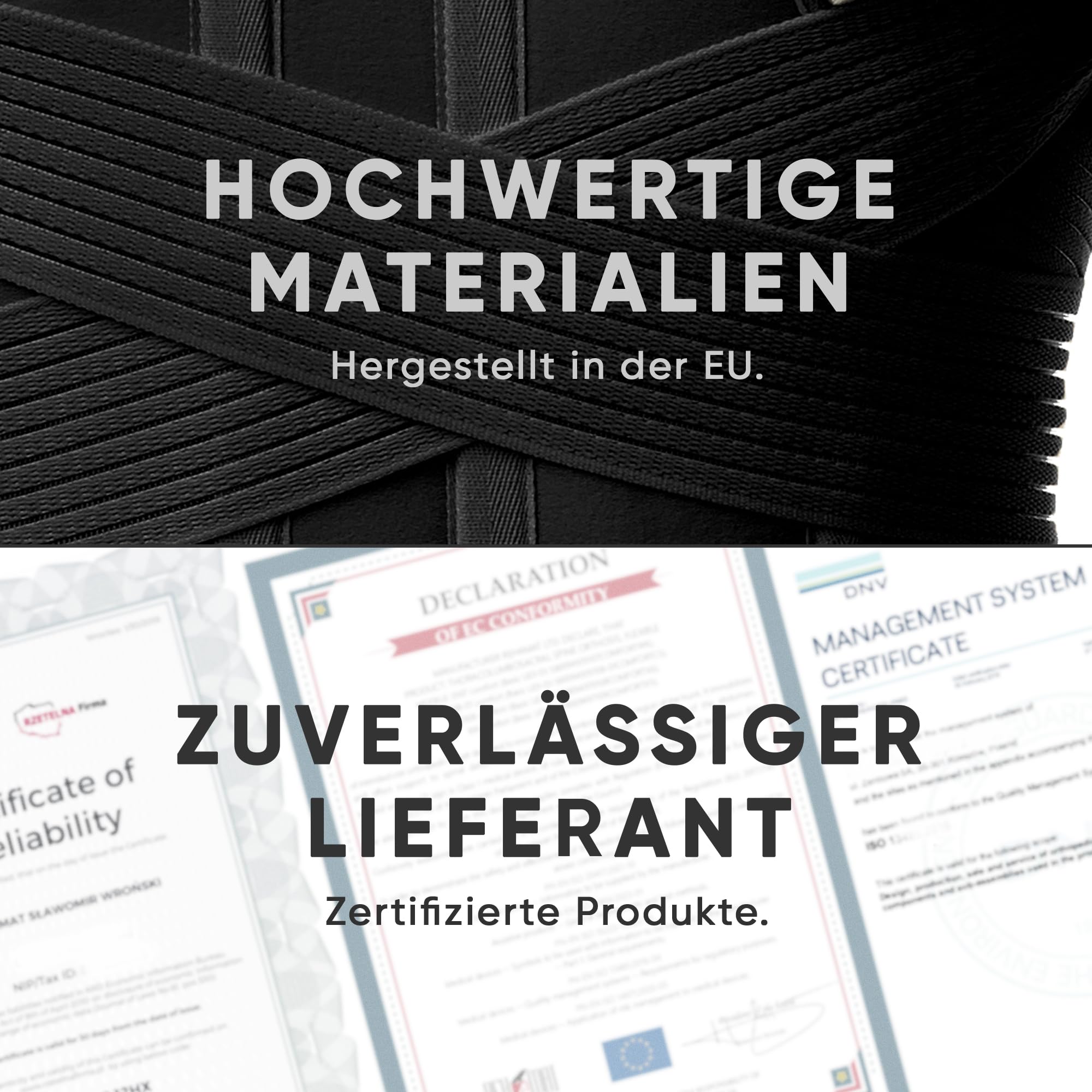 aHeal Rückenstützgürtel | Rücken Geradehalter für Herren & Damen | Haltungskorrektur Rücken | Rückenstrecker | Linderung von Rückenschmerzen | Verstellbarer Rückengurt | Größe 3 Schwarz