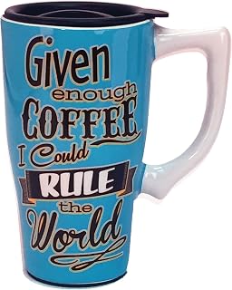 Spoontiques "Rule the world" Travel Mug, Multicolor