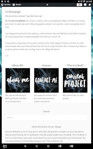 Novelist Stormie McNeal's Blog