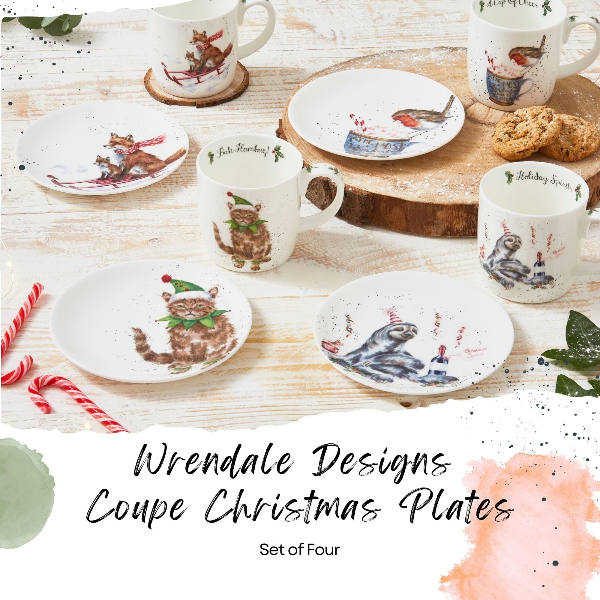Amazon.com: Royal Worcester Wrendale Designs Holiday 6.5