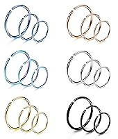 Algopix Similar Product 8 - LOYALLOOK 1824Pcs 20G 316L Stainless