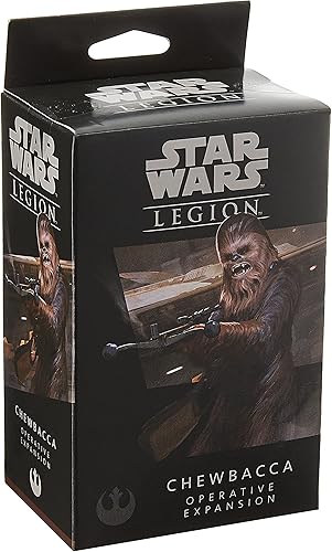 Atomic Mass Games Star Wars Legion Expansión operativa Chewbacca, lánzate a la batalla con un rugido!, juego de mesa de estrategia y miniaturas, a