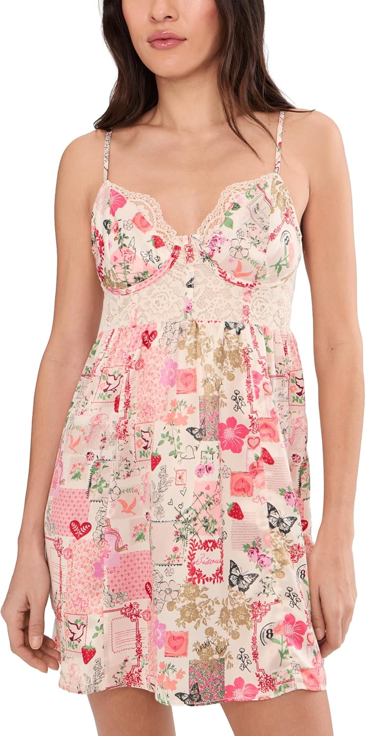 Free People Women's Midnight Muse Mini Slip
