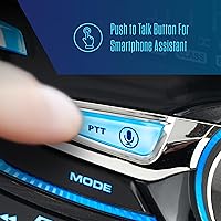 Vista 3 de JENSEN MPR420 Receptor estéreo de coche con pantalla LCD de 7 caracteres doble DIN Asistente Push to Talk Llamadas manos libres Bluetooth
