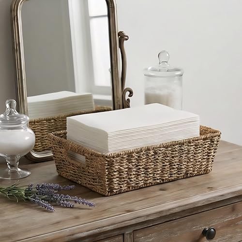 Miniatura 6 de Servilletas de cena desechables, toallas de mano desechables, toallas de invitados, suaves y absorbentes, servilletas de papel de alta calidad