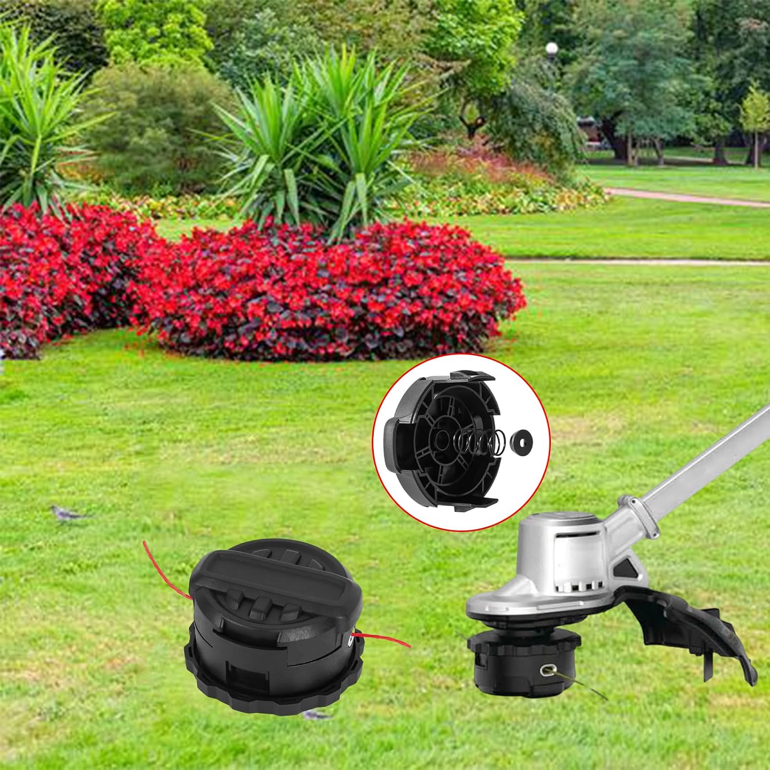 DWO1DT995 Weed Trimmer Head Compatible with Dewalt Cordless String Trimmers DCST920, DCST922, DCST925, DCST970, DCST972, DCST990, DCST991