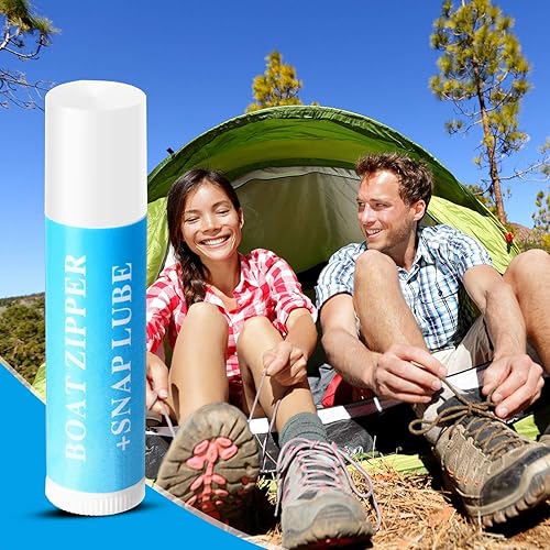 Miniatura 6 de BBTO 3 piezas de lubricante de cera con cremallera y cremallera para el cuidado de barcos, tubo de lubricante a presión para barco, lona, traje de