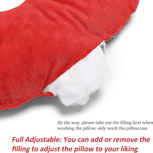 Vista 40 de Almohada perforadora de oreja para dormir de lado, almohada con un orificio para la oreja para CNH y dolor de oído, inflamación de oído, úlceras por