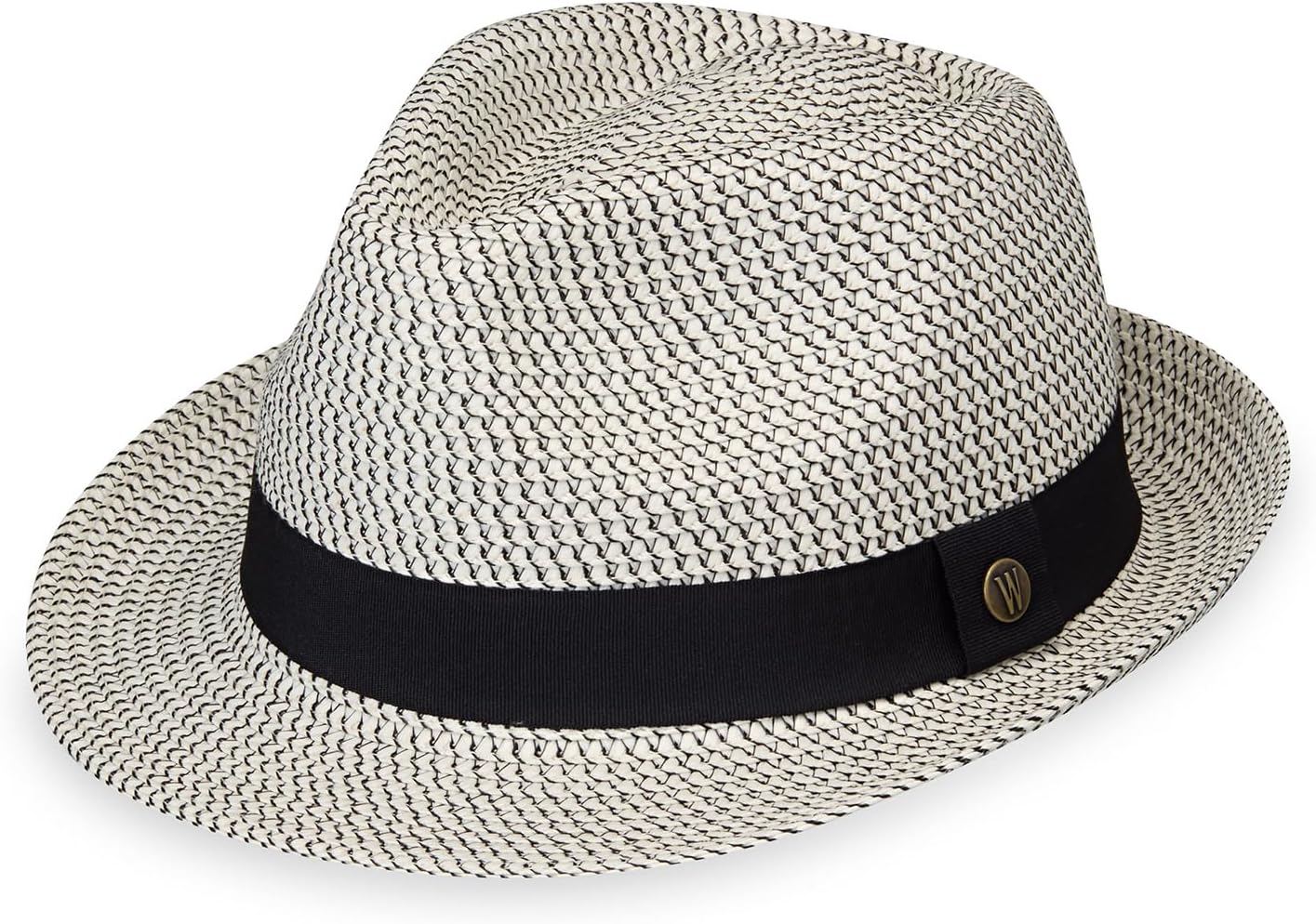 Wallaroo Hat Company Charlie Trilby – Short Brim Fedora, Men & Women Sun Hat, Adjustable, Travel-Friendly, Easy Care