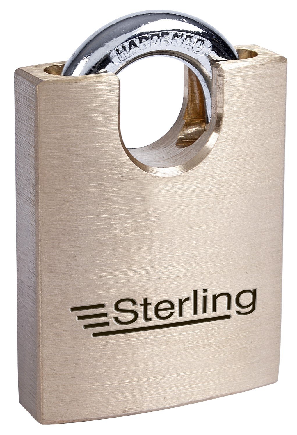 Sterling CSP162-60Mm Cerrado Grillete De Latón Cromado Con Candado