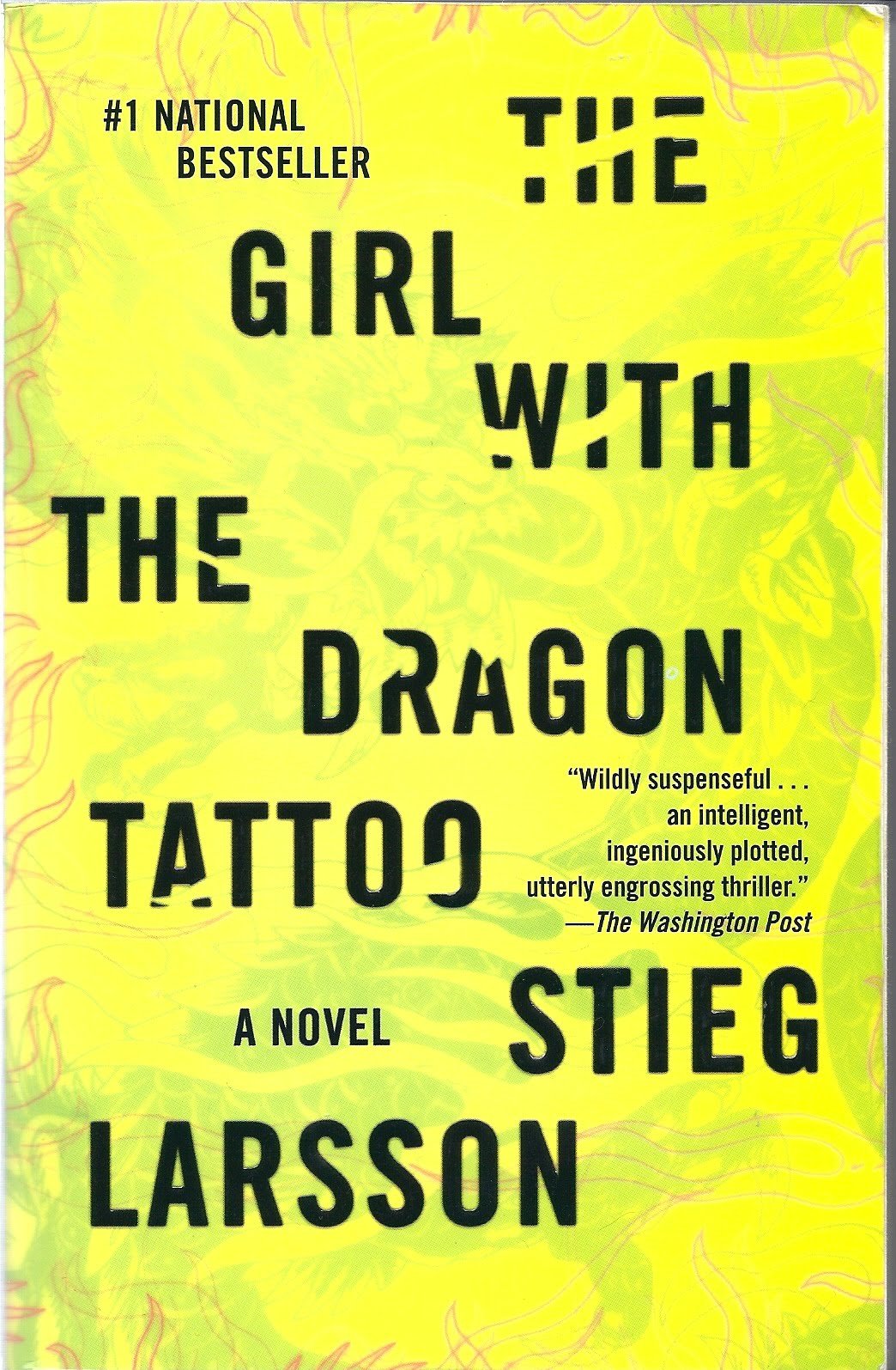 The Girl with the Dragon Tattoo (Millennium Trilogy, Book 1) Reprint Edition by Stieg Larsson published by Vintage (2009)