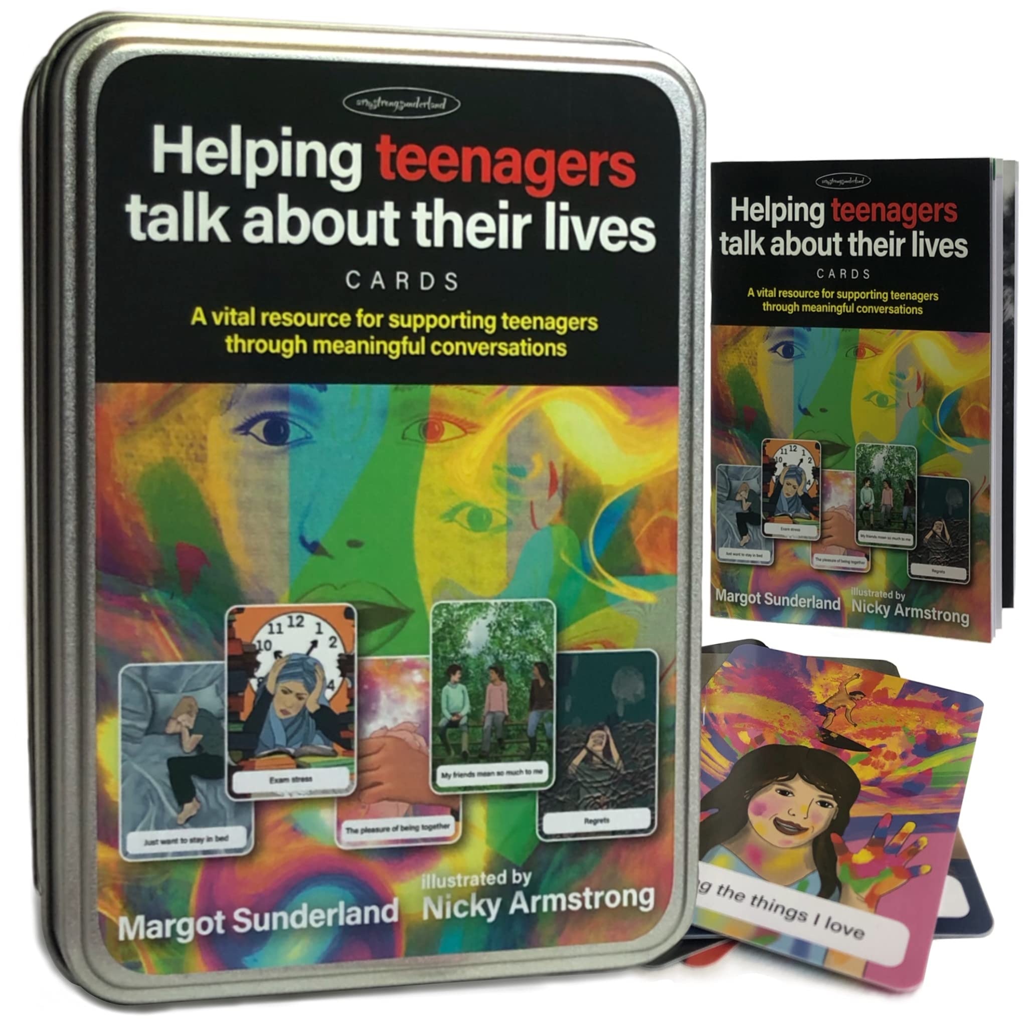 Helping teenagers talk about their lives cards