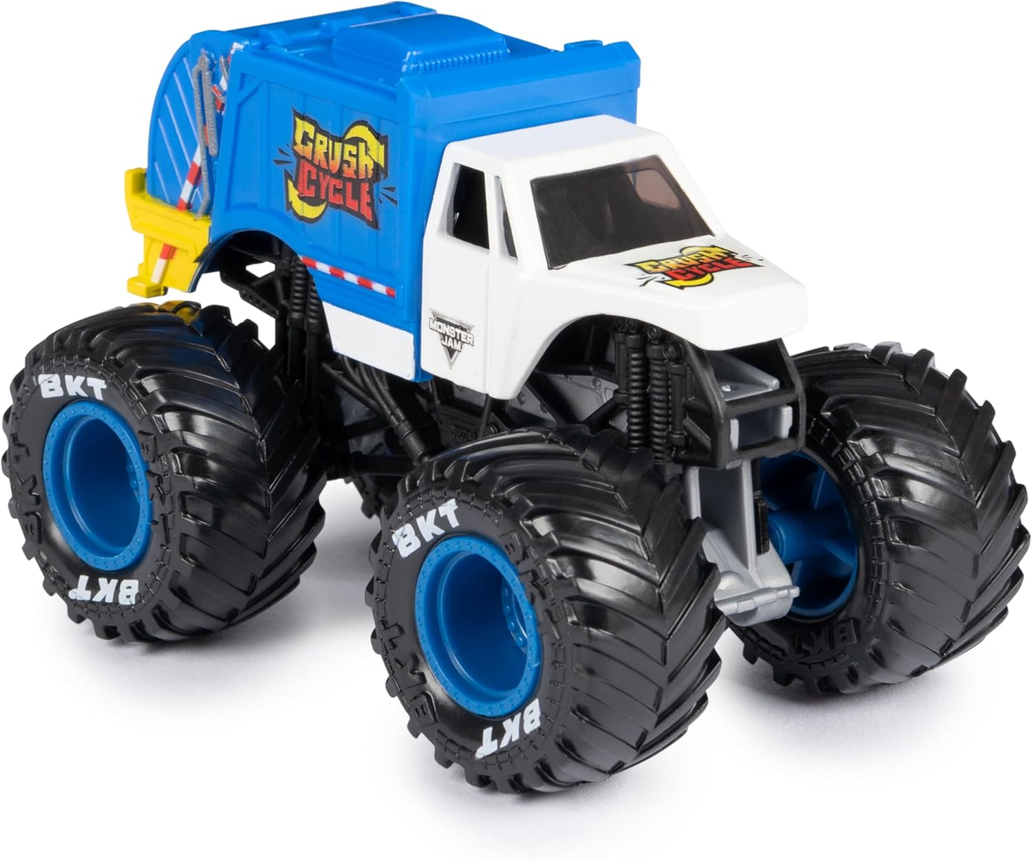 Monster Jam, Official Crush Cycle Monster Truck, Die-Cast Vehicle, 1:64 Scale, Kids Toys for Boys Ages 3 and up