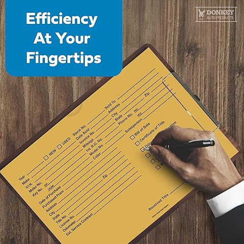 Miniatura 7 de Sobres impresos para ofertas de vehículos de 9 x 12 pulgadas (100 envoltorios retráctiles) (Buff)