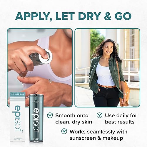 Miniatura 7 de Episof - Bomba de gel de silicona para cicatrices, gel de silicona avanzado para reparación de cicatrices, ayuda a hidratar y suavizar líneas finas,