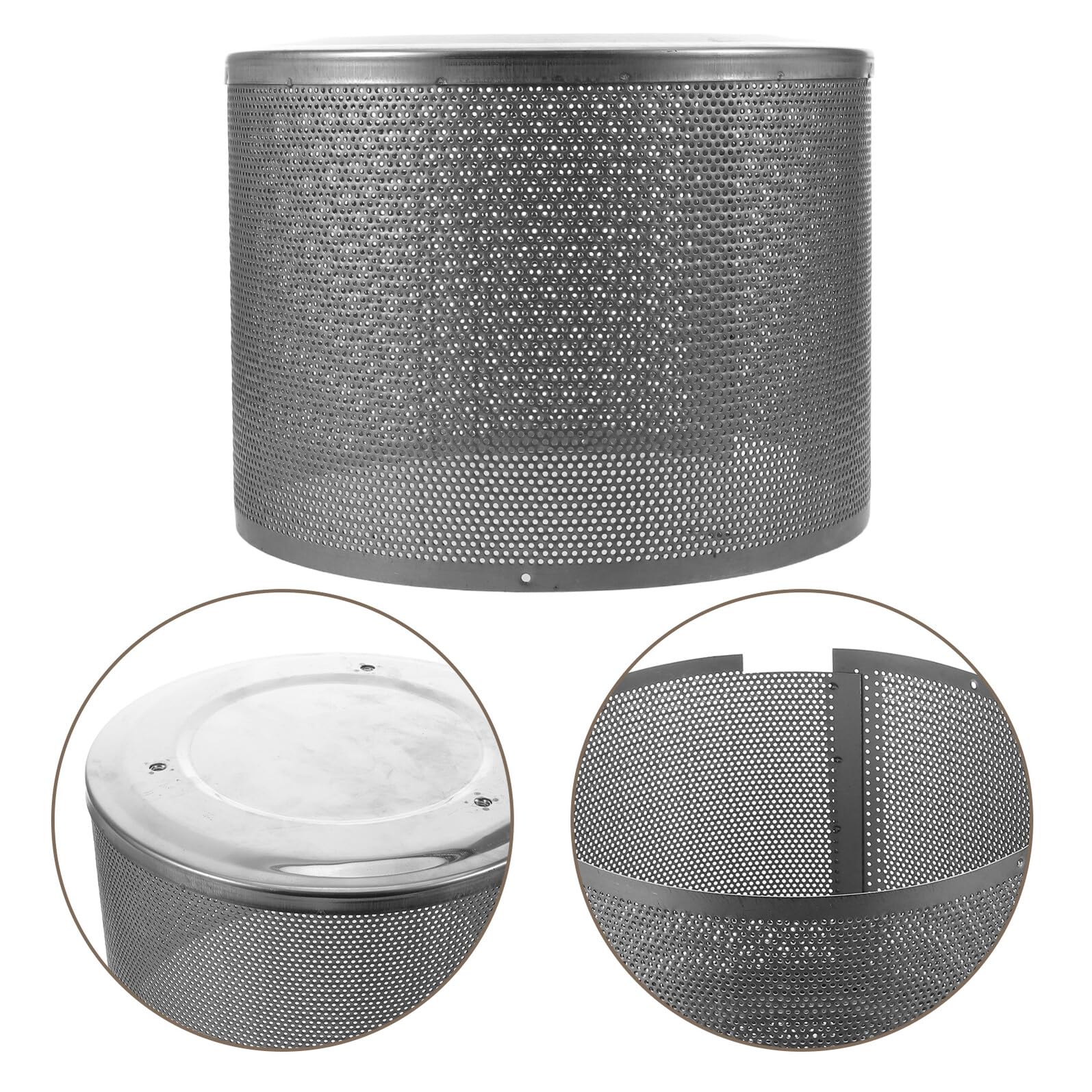 Abaodam Rejilla del Calentador de Patio Exterior de Acero Inoxidable 27 Cm | Plata, para Calentador Exterior y Jardín, Repuesto de Combustión, Mantenimiento Sencillo