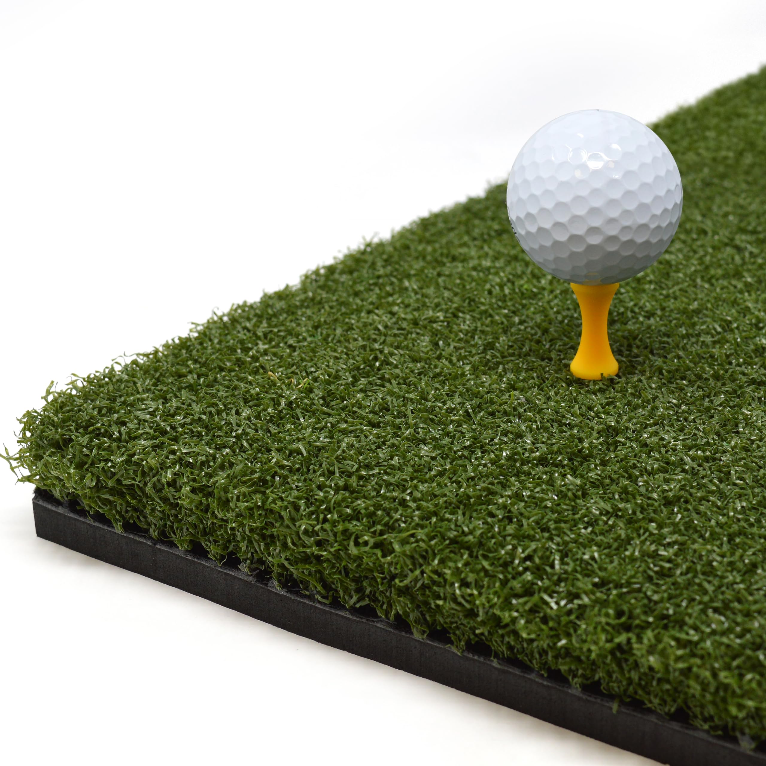 SimSpace Tee Hitting Turf Mat 150x150cm, Green