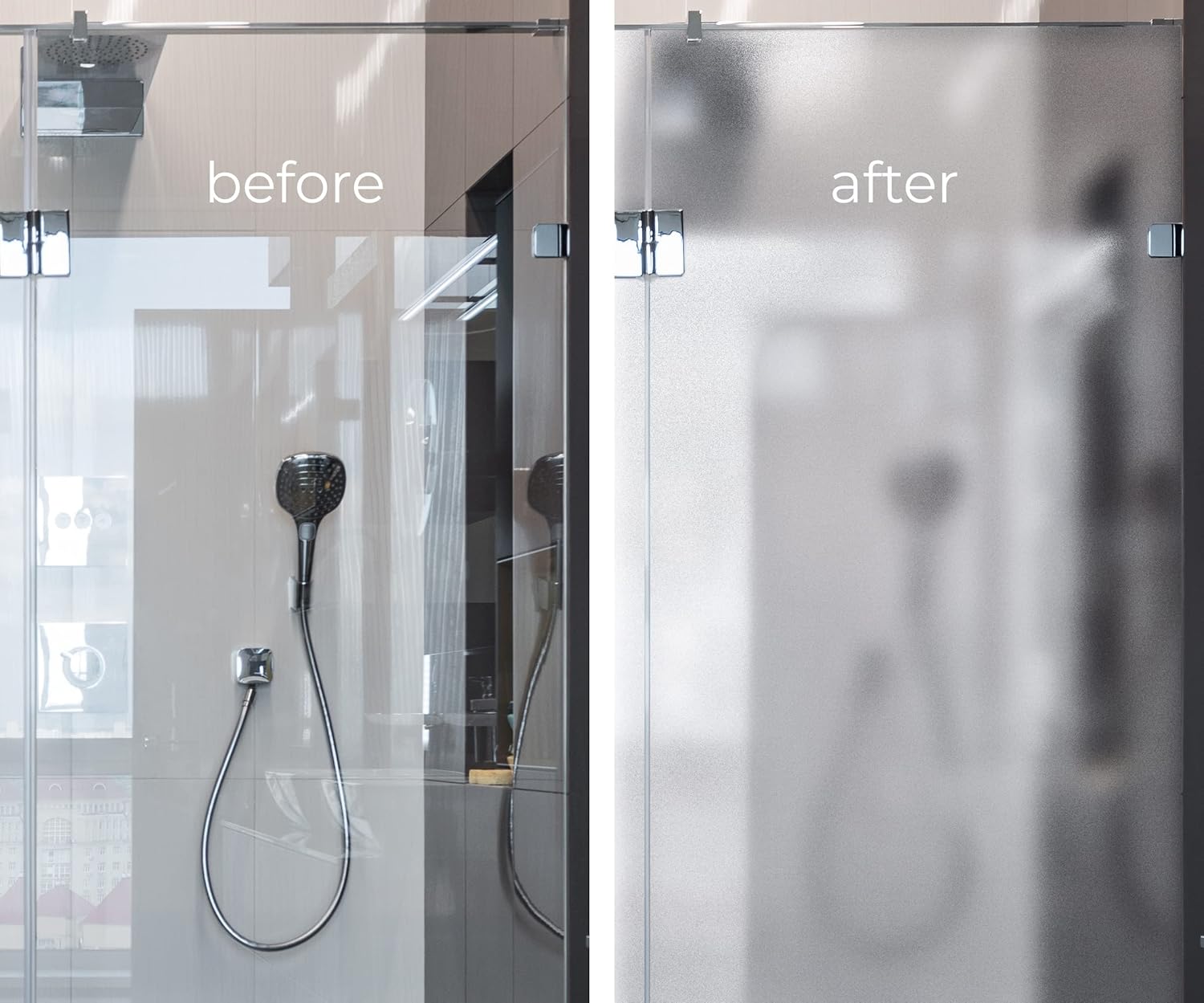 VViViD Dry-Apply Frosted Window Film with Air-Release, Privacy Vinyl (36” x 10ft)