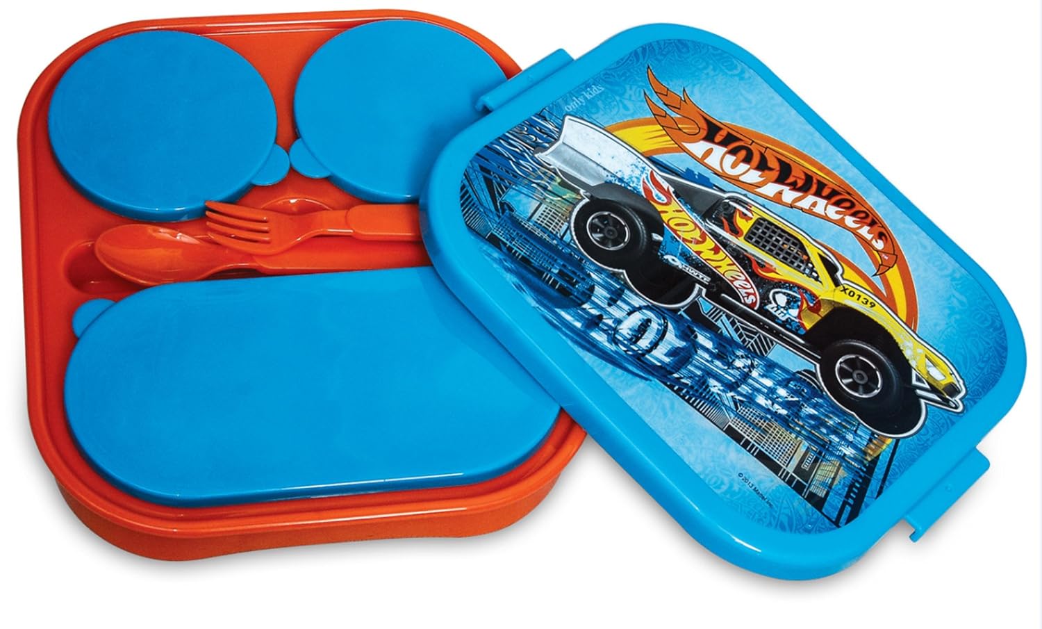 Hot Wheels Lunch Box, Multi Color (X Large) Amazon.in Home & Kitchen