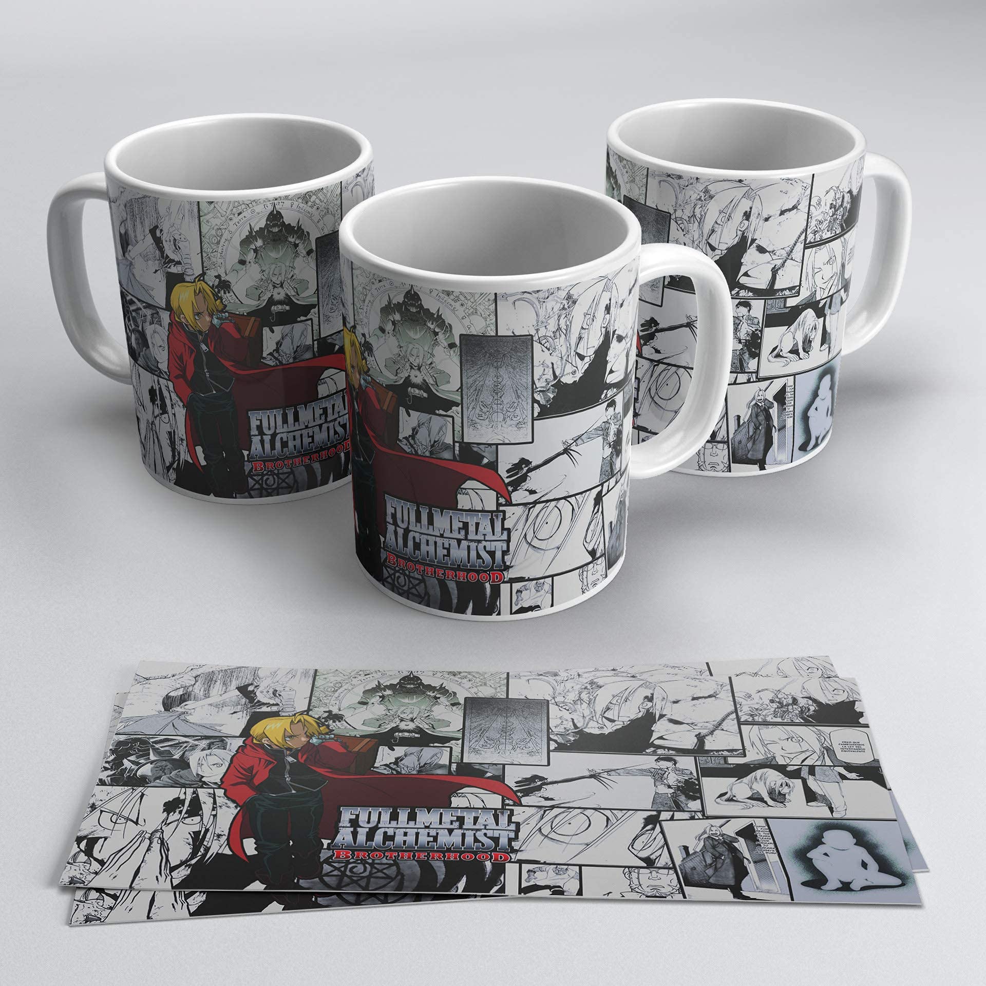 TusPersonalizables.com Fullmetal Alchemist Mug (Comic), White - Image 4