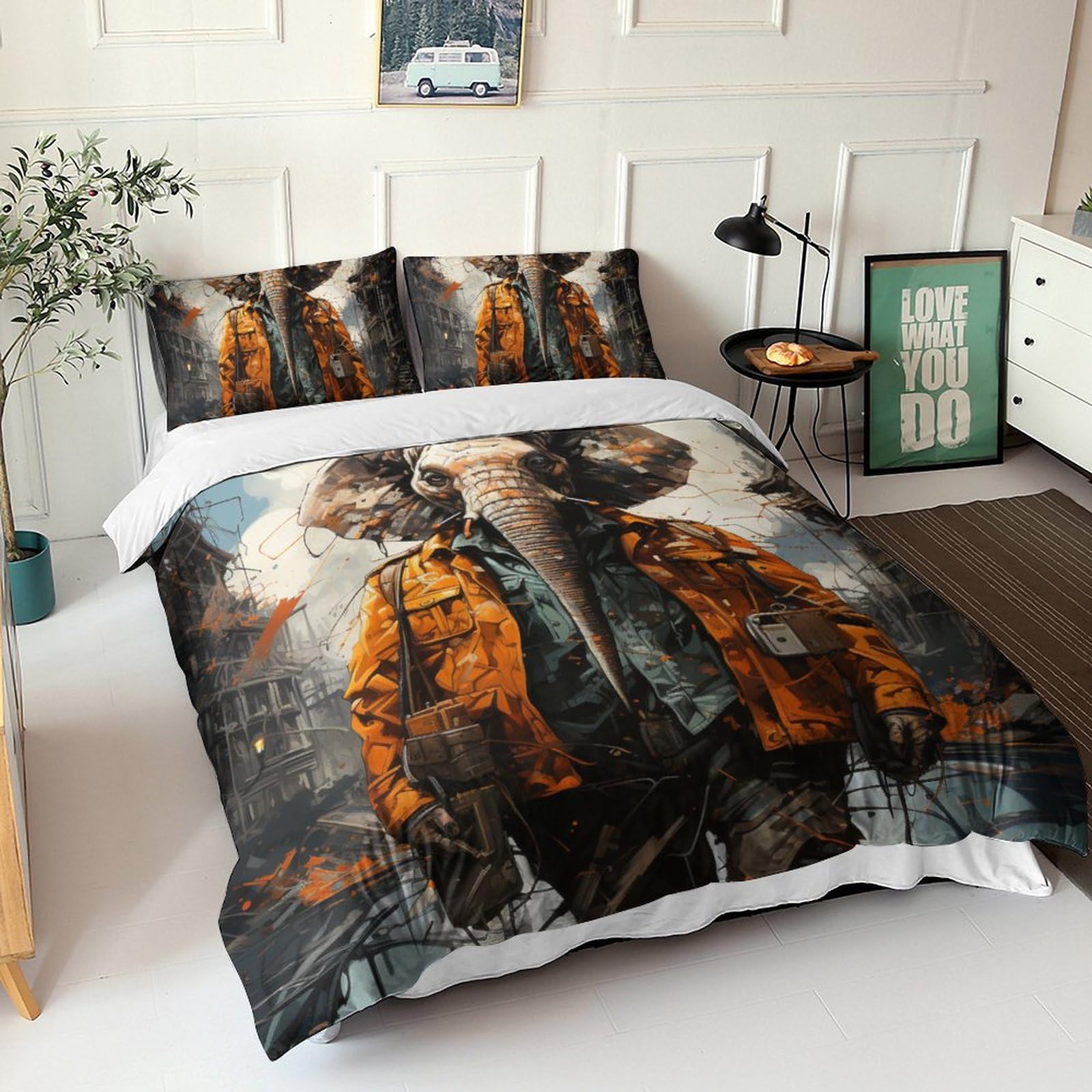 Parure de lit 3D Broken Streets gift for a friend original