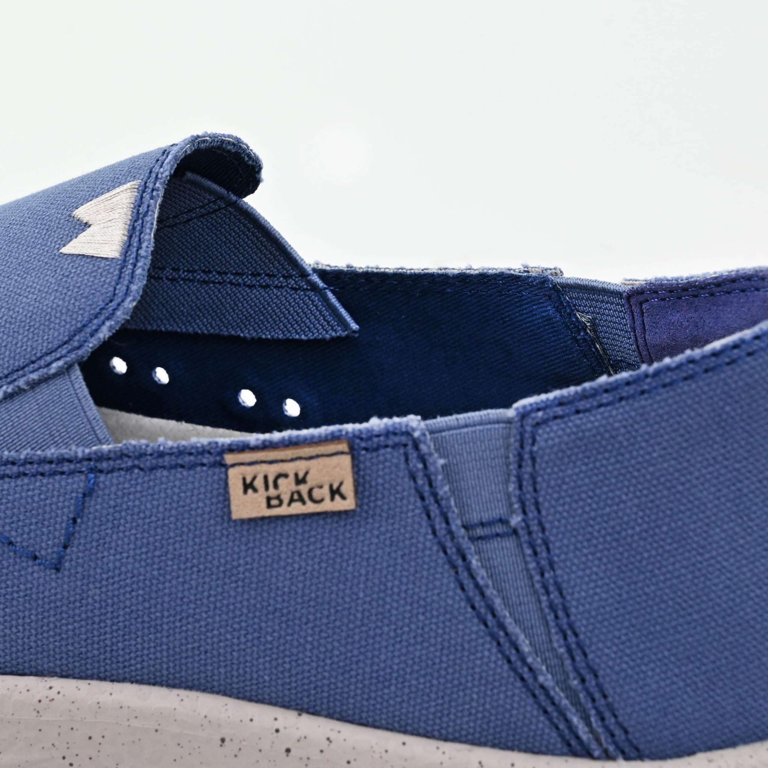 Kickback Couch 2.0 Mocassins Slip‑on en Toile pour Homme – Chaussures Décontractées pour l’Été, la Plage et Les Voyages avec Semelle Antidérapante et Confort Toute la Journée