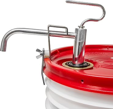 Opti-Lube Boost! Maximum Cetane Formula Diesel Fuel Additive: 5 Gallon Pail With Accessories - Treats up to 12,800 Gallons (Pail with Accessory Bottles and Metal Pump)