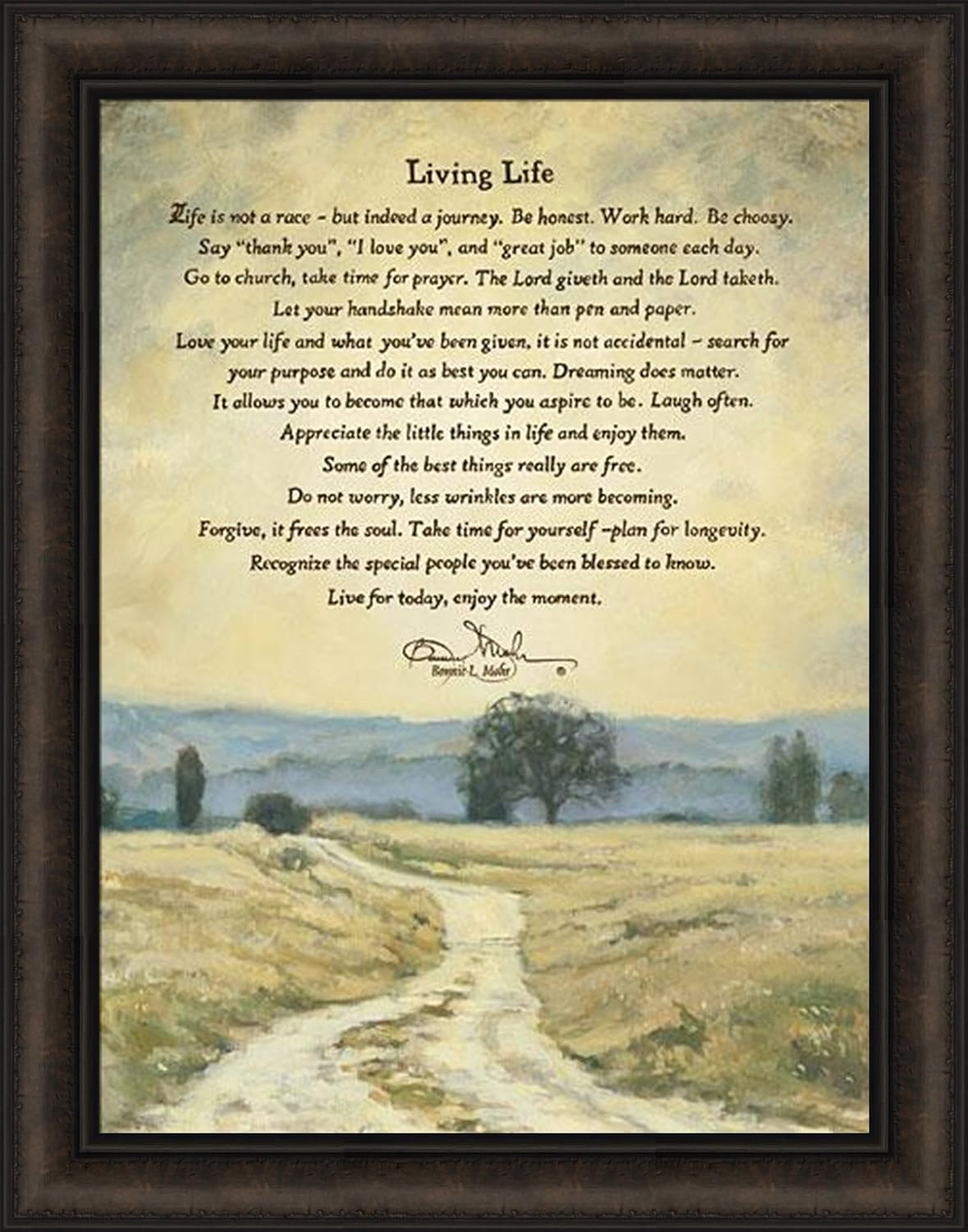 Living Life Bonnie Mohrnull