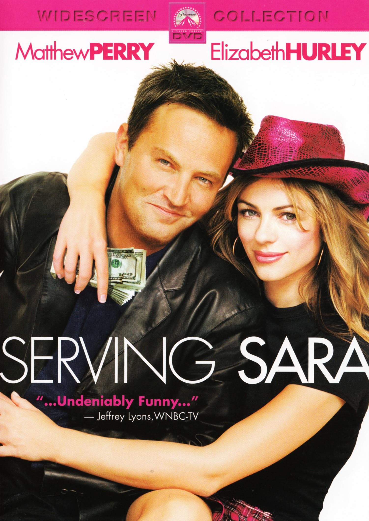Serving Sara DVD en versión widescreen de 2002 una comedia romántica americana