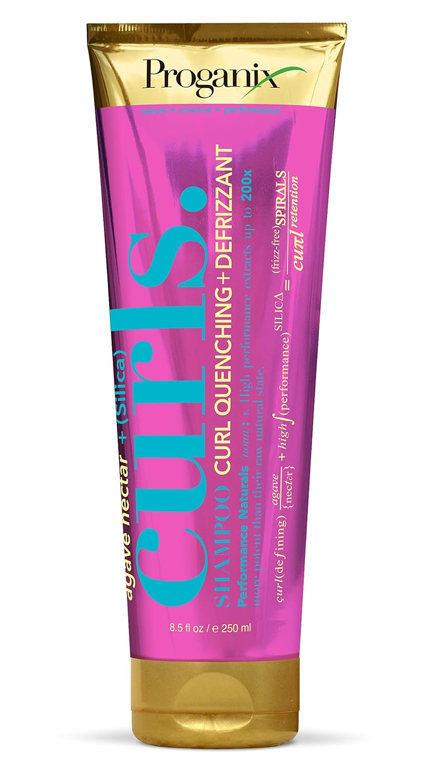 Agave Nectar Plus Silica Curls Shampoo, 8.5 Ounce