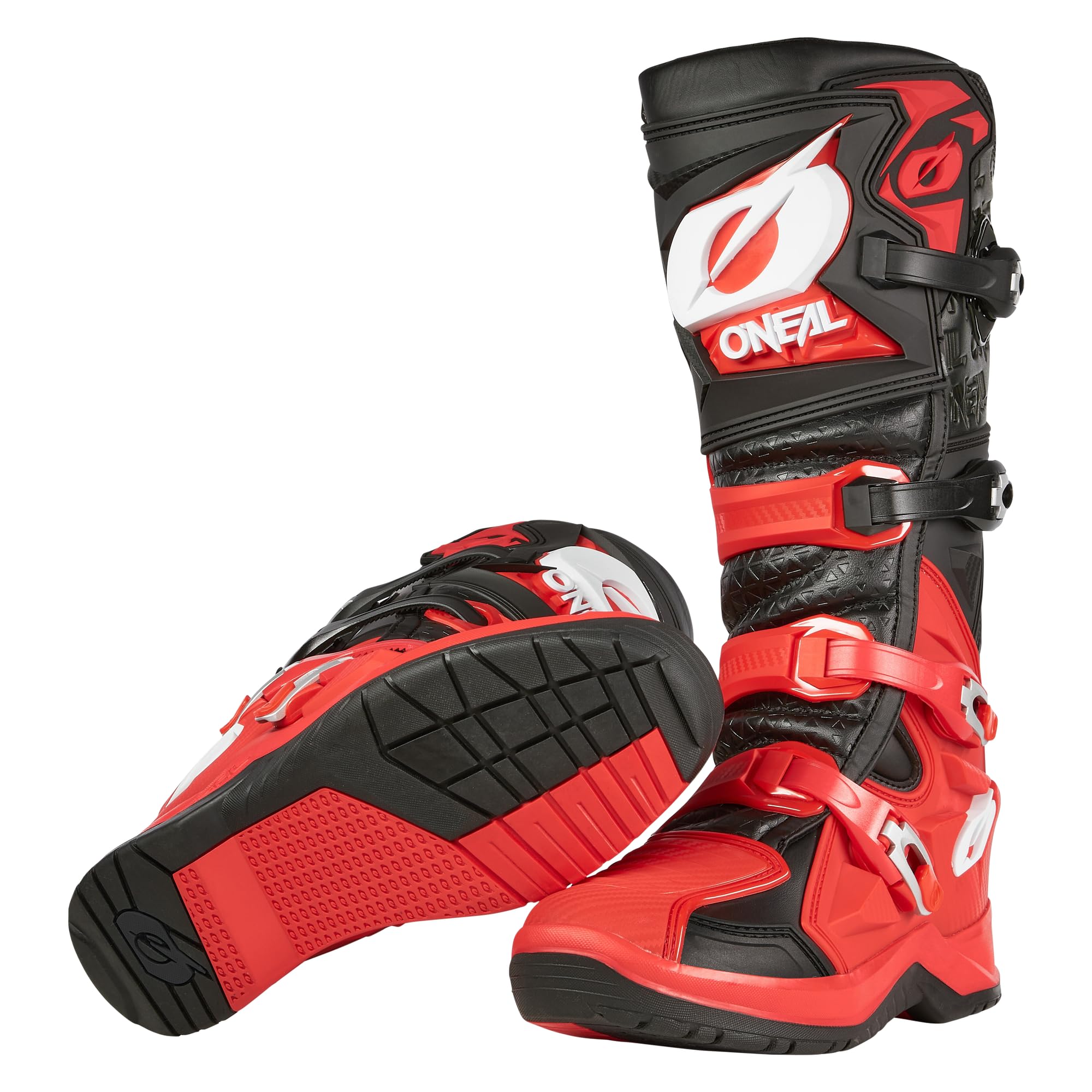 O'NEAL | Botas Motocross | Moto Enduro | Protección térmica de microfibra de alta calidad | Bota RMX PRO V.24 | Adultos | Negra | Talla 39
