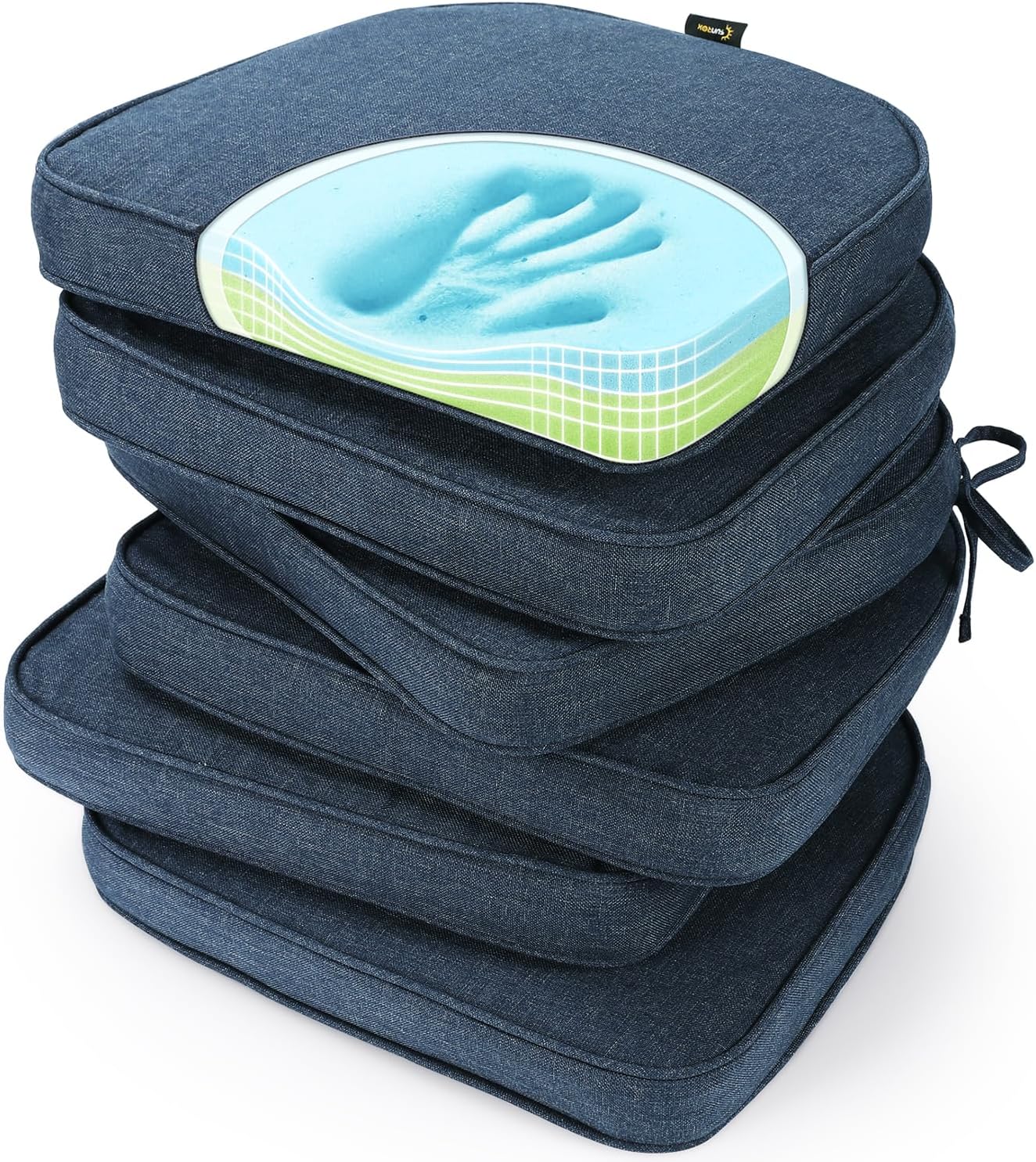 Memory-Foam Seat Cushion