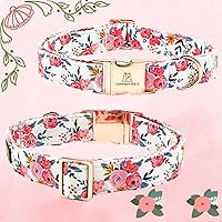 Vista 75 de Lionheart glory Collar de perro con bandera estadounidense, collar de flores para perro del 4 de julio, resistente y ajustable, collar patriótico