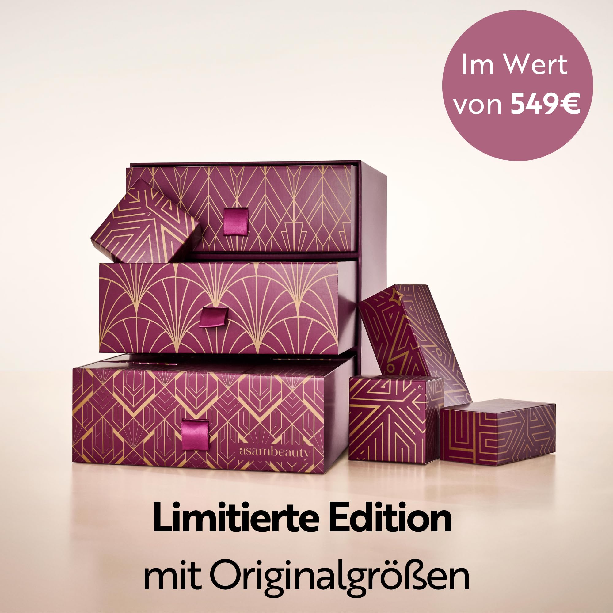 M. Asam asambeauty Premium Adventskalender 2026 (24-teilig) | Adventskalender Beauty Mit 24 Originalgrößen, Adventskalender Skin Care, Adventskalender Make Up Für Adventskalender Frauen