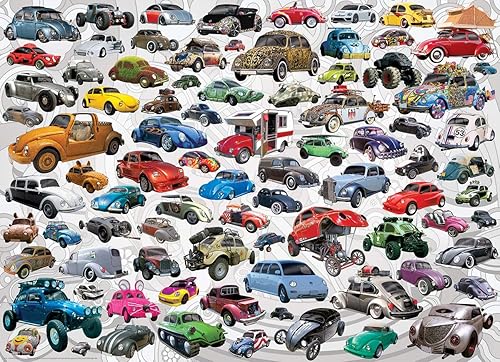 Miniatura 2 de EuroGraphics VW Beetle What's Your Bug? (1000 piezas) Puzzle