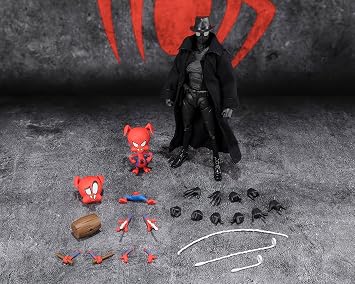 TAMASHII NATIONS - Spider-Man: In Front of Spider Verse - Spiderman Black and Spider Raw SHFiguarts Action Figure