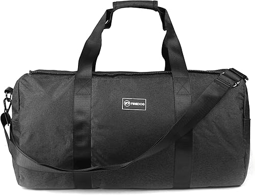 Vista 8 de FIREDOG Bolsa de lona a prueba de olores, bolsa grande a prueba de olores para almacenamiento de viaje Gris