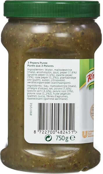 Knorr Professional Purée de 3 Poivres 750g - 3