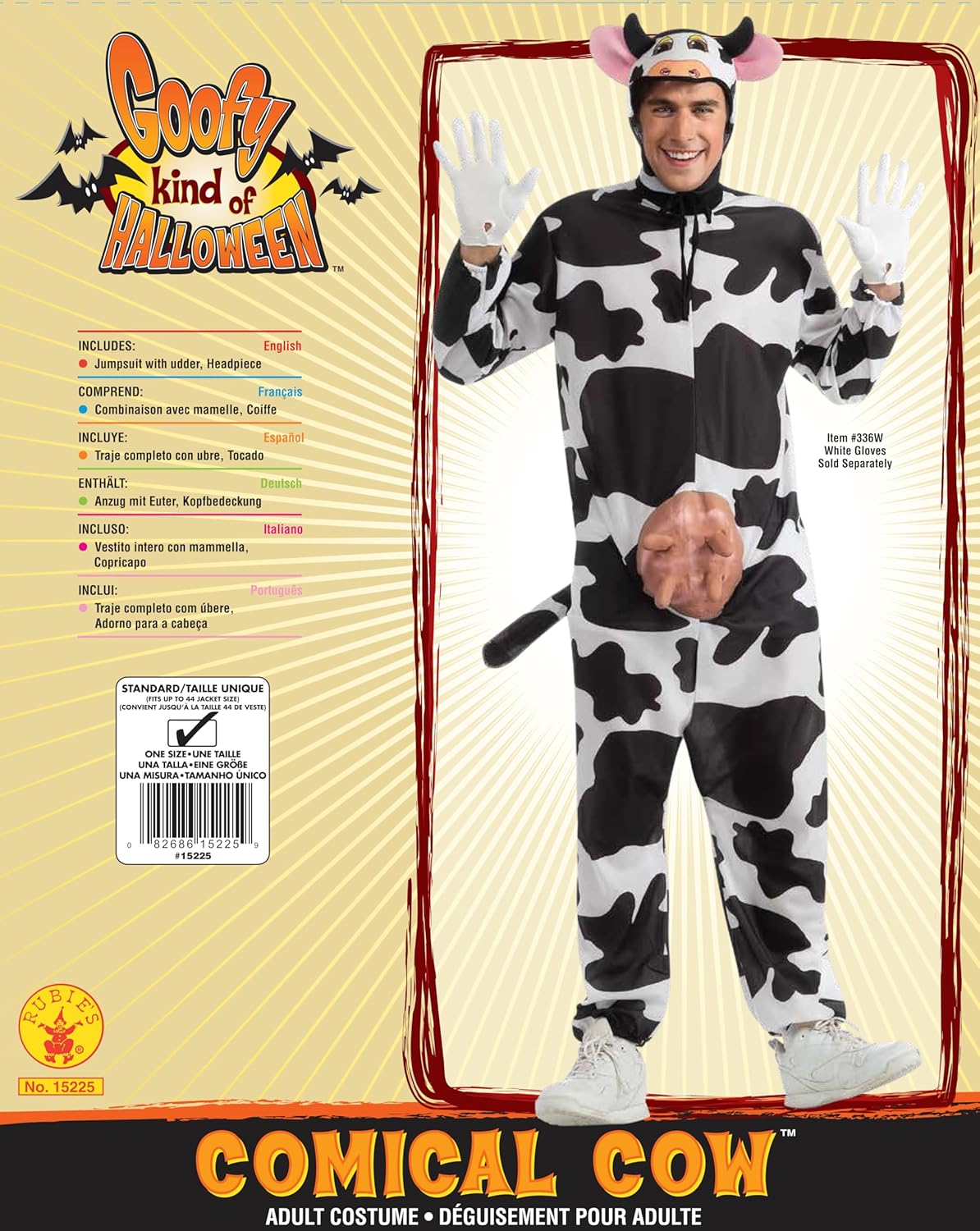 Rubie's Costume Comical Cow Costume