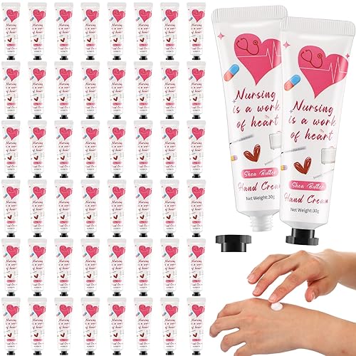 Dansib 36 piezas de regalos de agradecimiento de enfermería, crema de manos para manos secas y agrietadas, tamaño de viaje, loción de manos