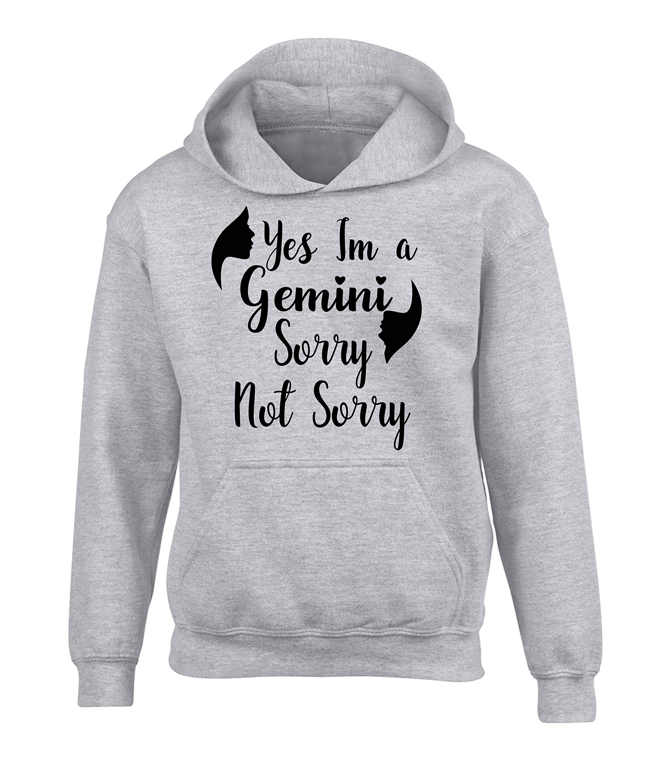 Sweat à capuche Gemini gris Edward Sinclair pour enfant difficile à habiller