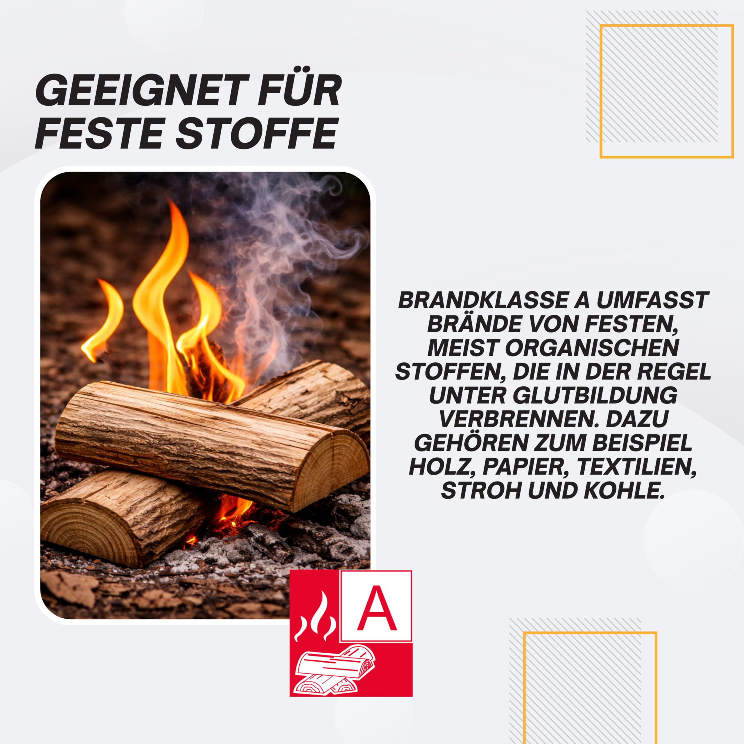 6kg Pulverlöscher, Feuerlöscher, Autolöscher, ABC Pulver, Pulver Feuerlöscher inkl. Halterung und Prüf-und Instandhaltungsschild | Pulverlöscher, Autolöscher, Sicherheitsausrüstung, Brandklassen, langlebig, einsatzbereit, Haushalt, Werkstatt, Garage
