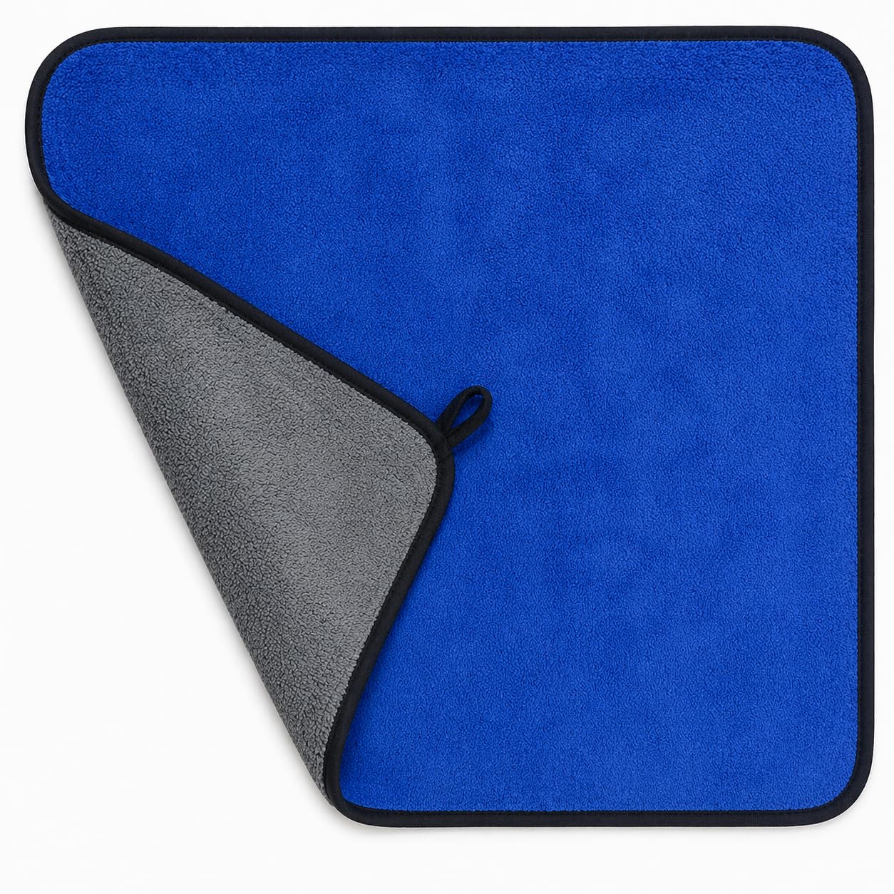 Microfiber Cleaning Cloth for Car, Bike & Home | Ultra Soft, Dual-Sided Blue & Grey Towel | Lint-Free, Scratch-Free | Reusable Duster for Glass, Dashboard, Kitchen 40 X 30 CM-image-42