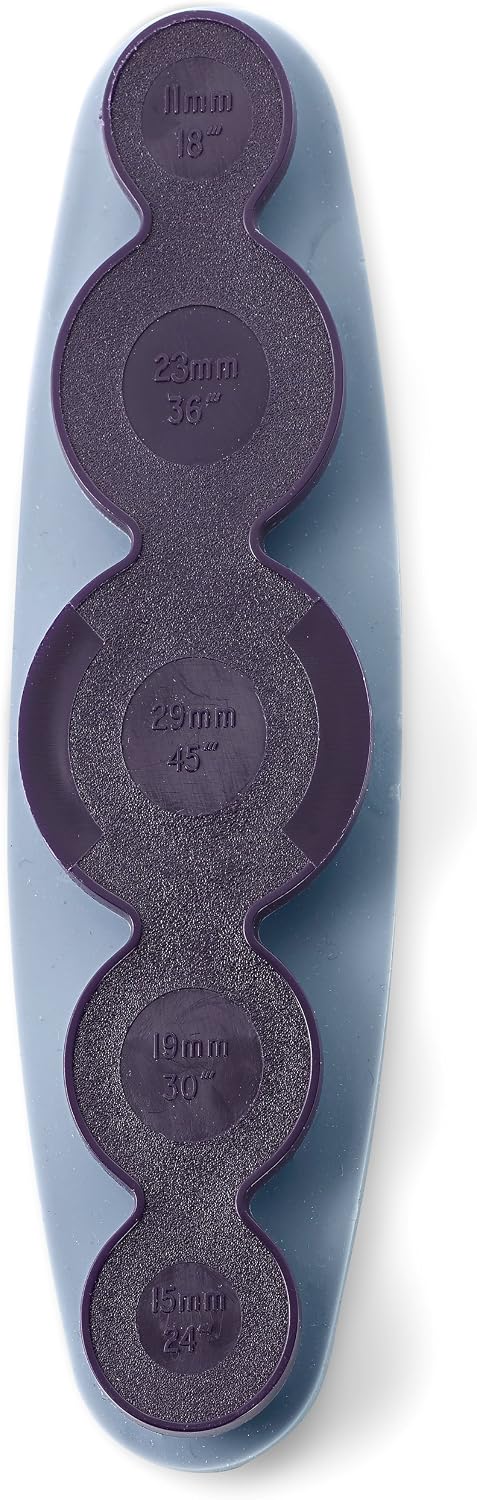 Prym Universal Tool for Cover Buttons 11-29 mm, Brass, Blue, one Size
