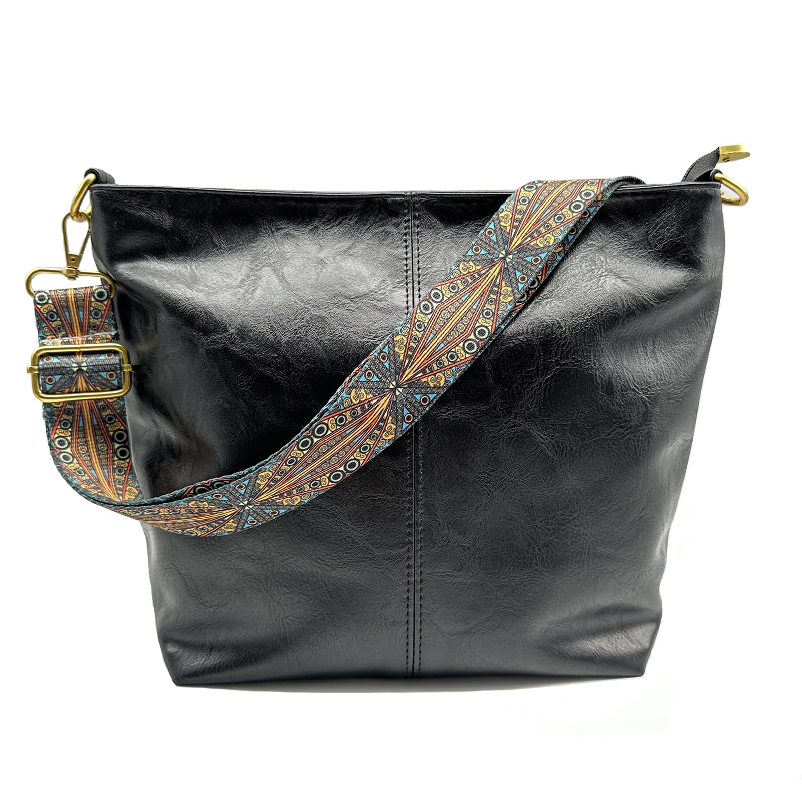 AphoraenyHobo Crossbody Bag Hobo Purses and Handbags Vegan Leather Bucket Bags Tote Purse Shoulder Bag with Adjustable Strap