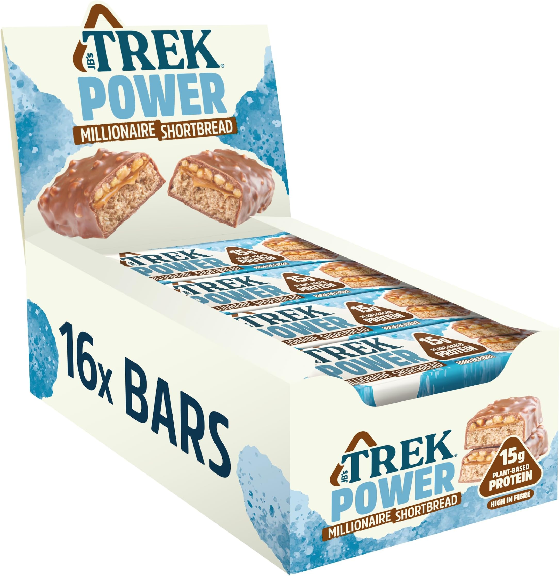 Protein Power Bar Millionaire Shortbread