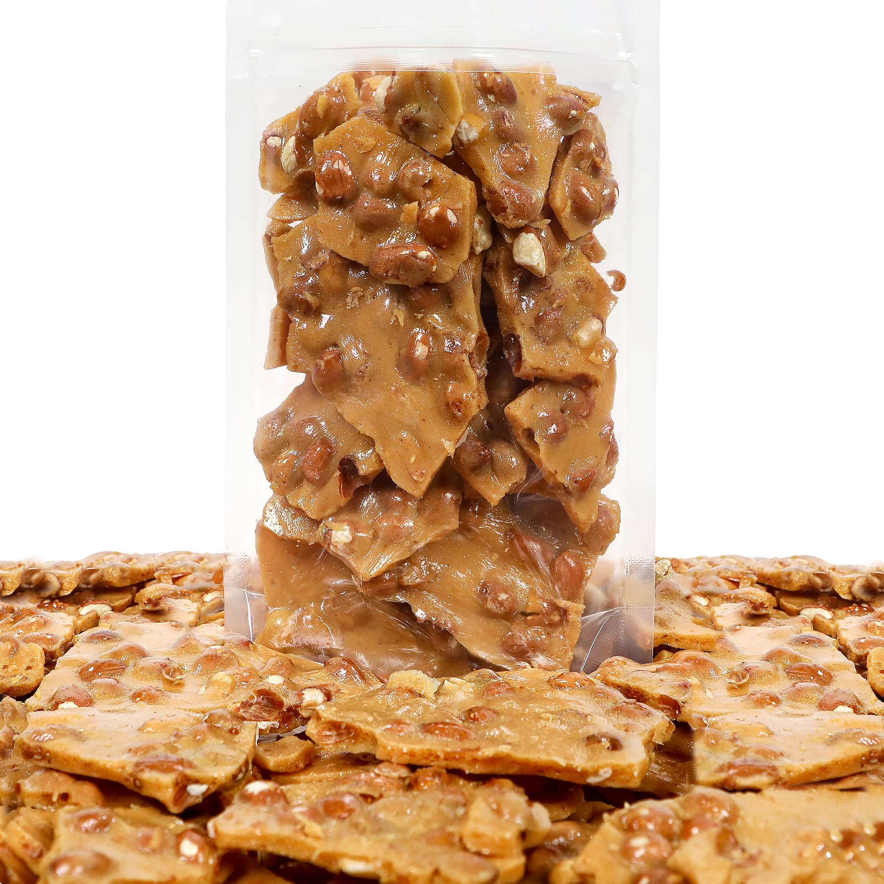 Home Style Peanut Brittle Candy by Smarty Stop (1 Pound (Pack of 1))